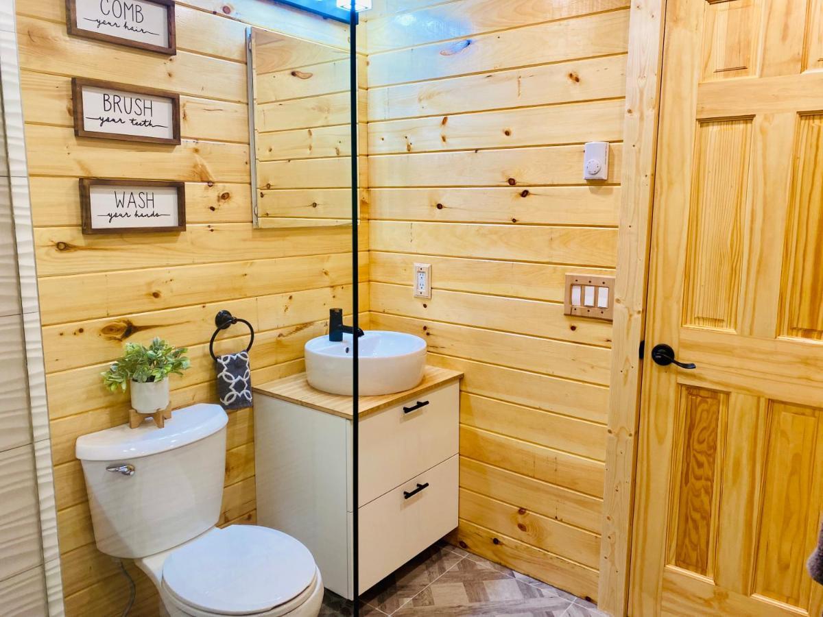 Lakeview Cabin In The Hideout Lake Ariel Экстерьер фото