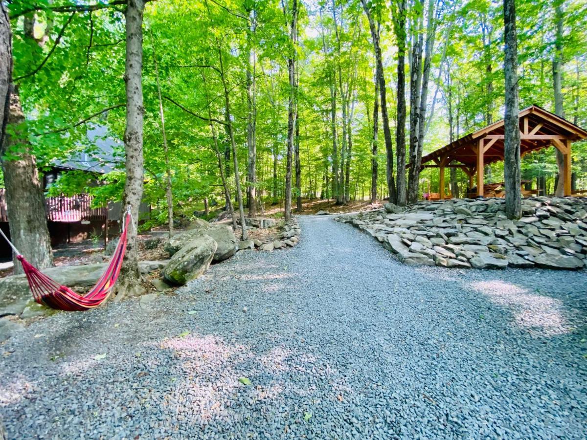 Lakeview Cabin In The Hideout Lake Ariel Экстерьер фото